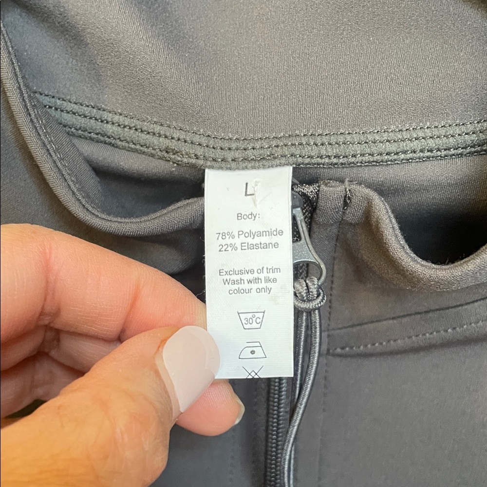 Lululemon Charcoal Zip-Up Jacket - Picture 3 of 8
